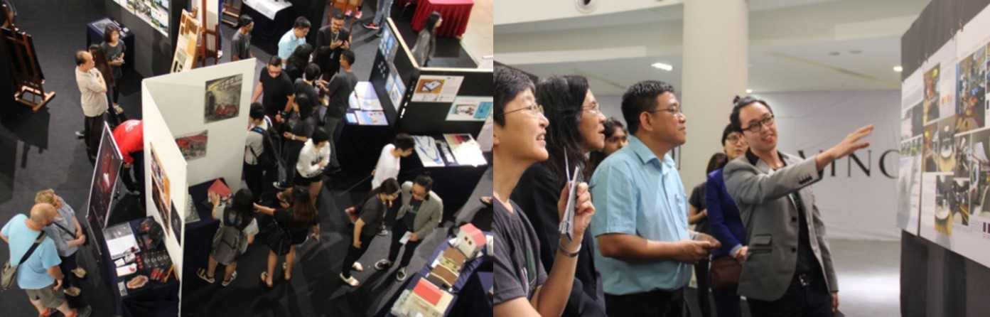 Exhibition by KDU Penang design students at 1st Avenue Mall Penang
